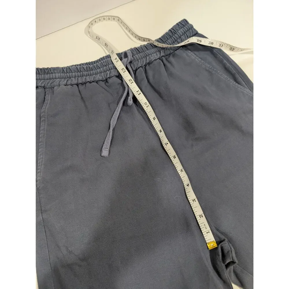 COS Pants Womens 4 Blue Tapered Cotton Blend Pull On Pants‎